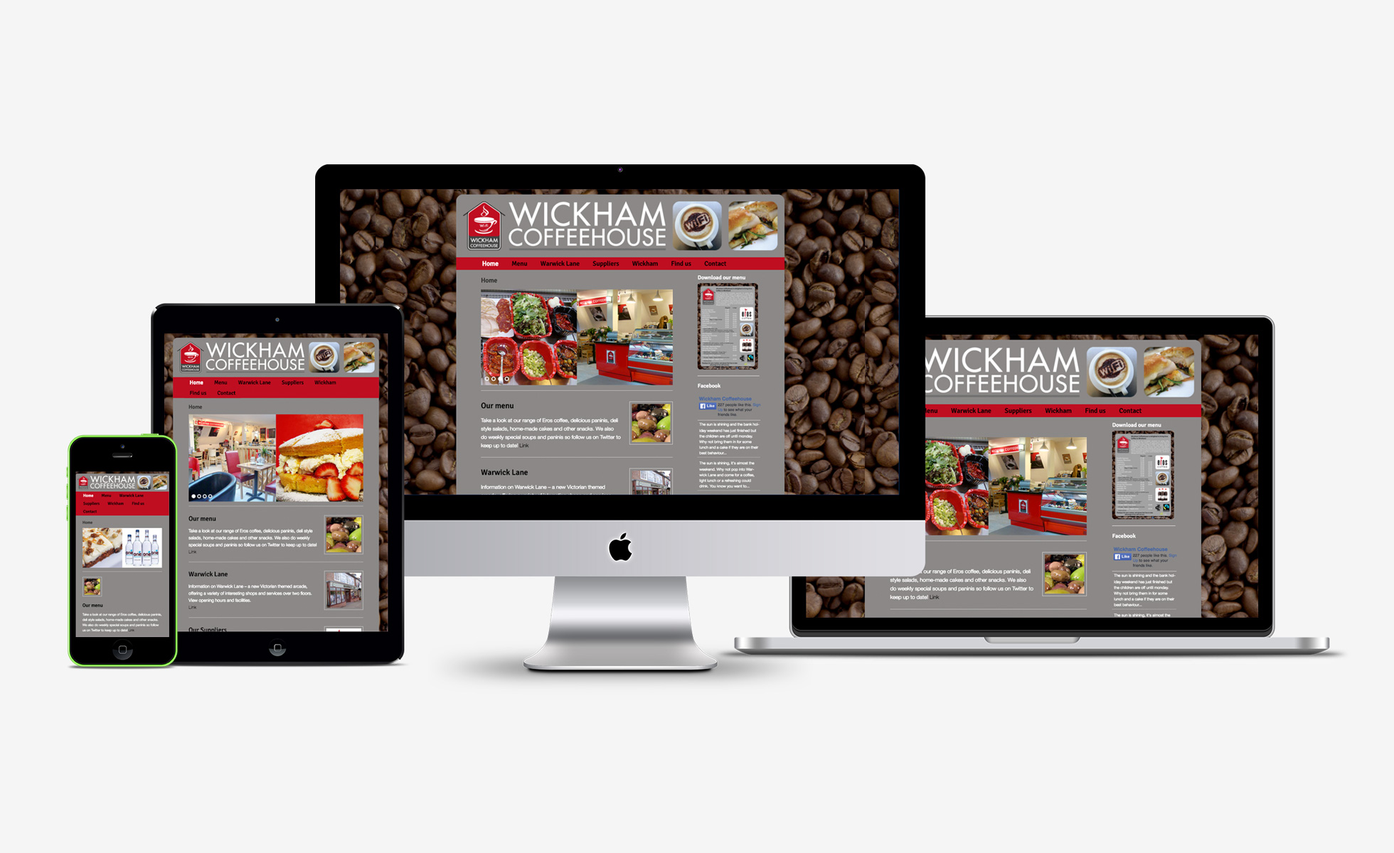wickham coffeehouse website image